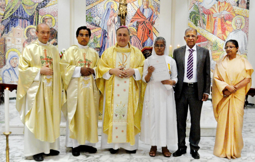 Sr. Mary Vas Receives Cross of Honor